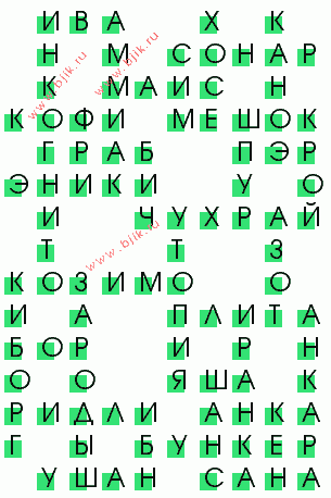 сканворд 3921