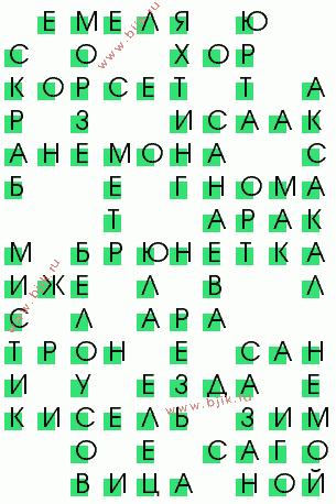 Russian Crossword, Кроссворды