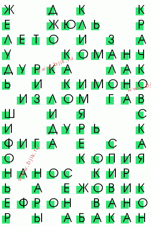 сканворд 3967
