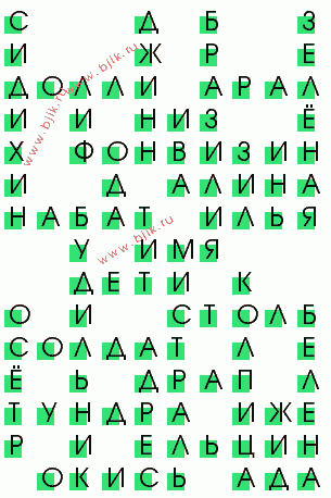 сканворд 3973