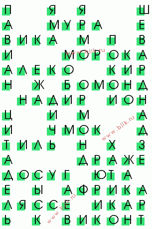сканворд 3980