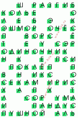 сканворд 3994