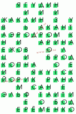 сканворд 3995