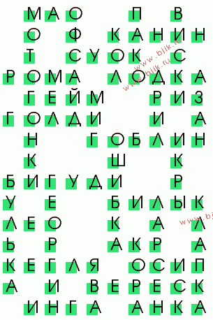 сканворд 4014