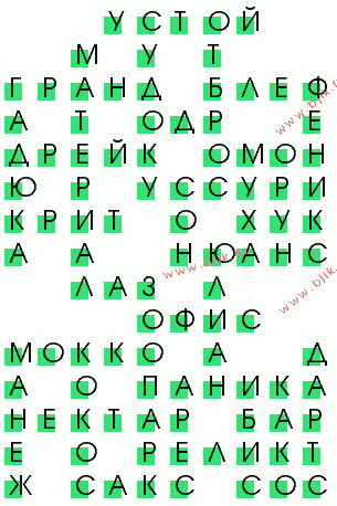 сканворд 4015
