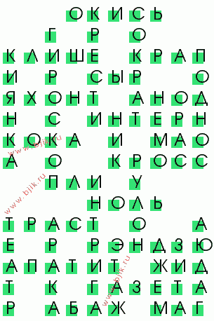 сканворд 4029