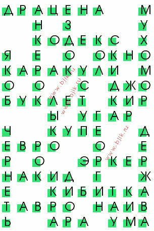 сканворд 4032