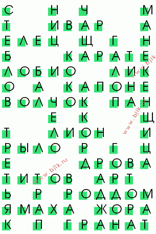 сканворд 4055