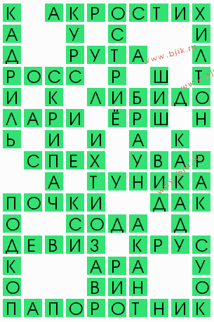 сканворд 4061