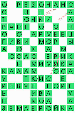 сканворд 4105