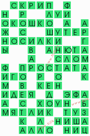 сканворд 4115
