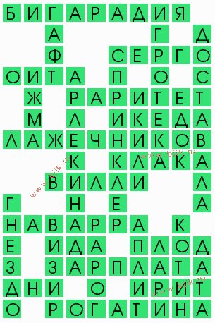 сканворд 4126
