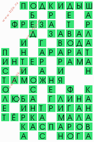 сканворд 4127