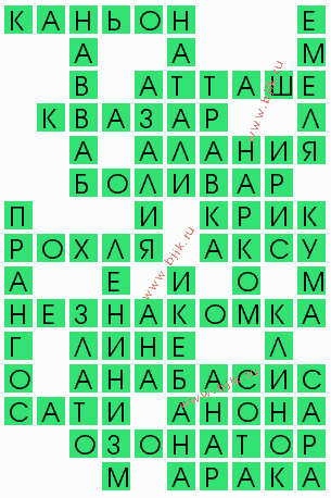 сканворд 4146