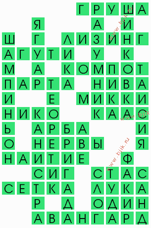 сканворд 4155