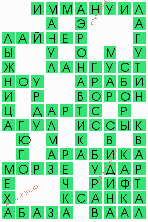 сканворд 4186