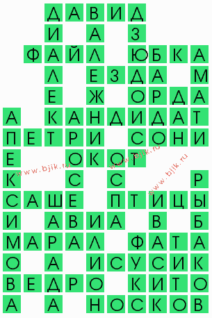 сканворд 4188