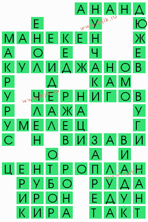 сканворд 4196