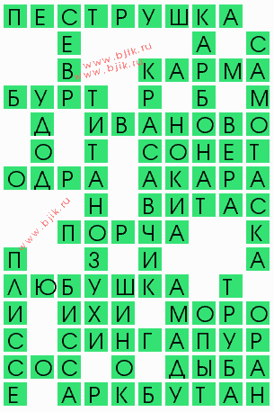 сканворд 4206