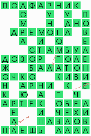 сканворд 4231