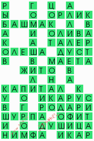 сканворд 4237