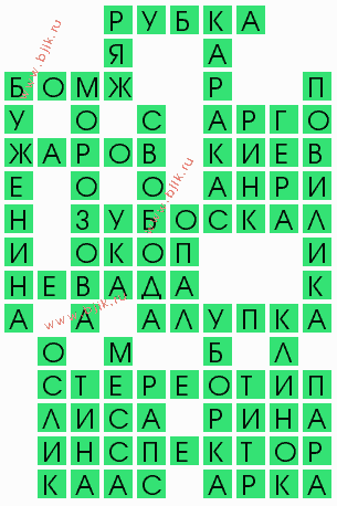 сканворд 4253