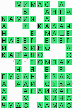 сканворд 4266