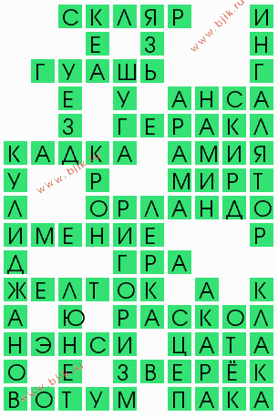 сканворд 4306