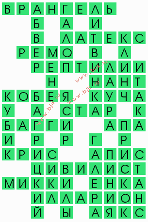 сканворд 4322
