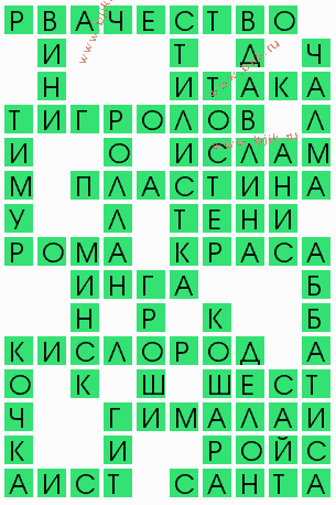 сканворд 4395