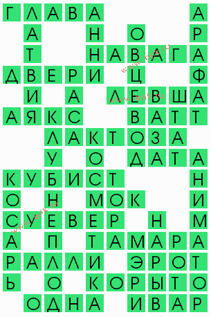 сканворд 4437