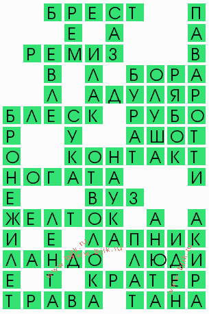 сканворд 4442