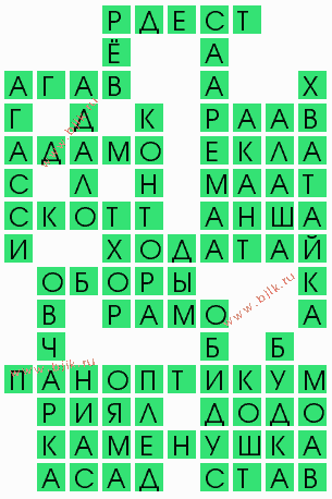 сканворд 4466