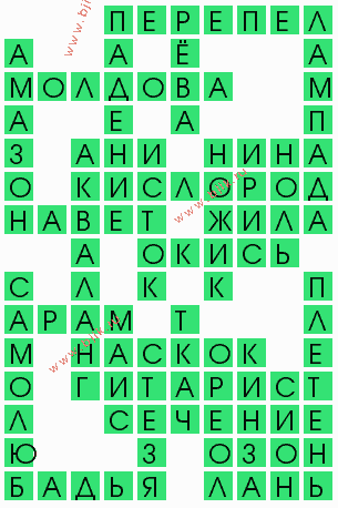 сканворд 4487