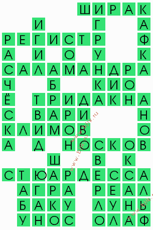 сканворд 4556