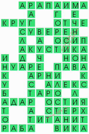 сканворд 4569