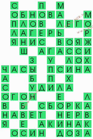 сканворд 4605