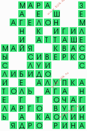 сканворд 4684