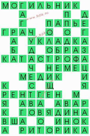 сканворд 4692
