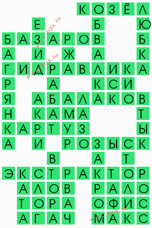 сканворд 4704