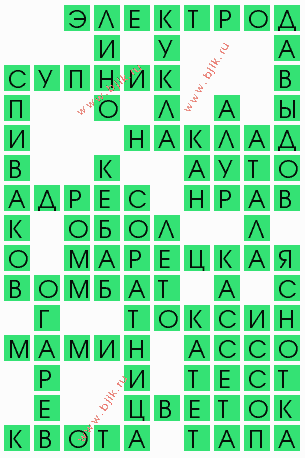 сканворд 4707