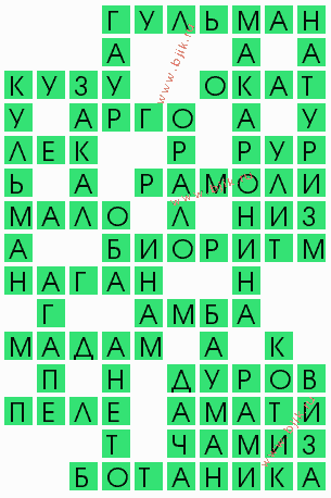 сканворд 4721