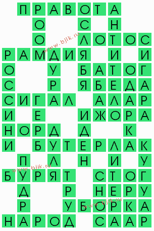 сканворд 4729