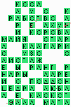 сканворд 4787