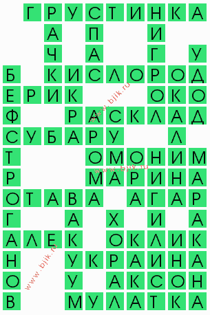 сканворд 4795