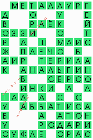 сканворд 4810