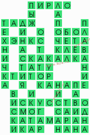 сканворд 4813