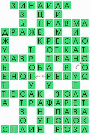 сканворд 4815