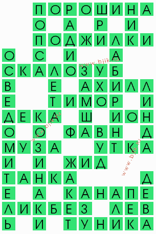 сканворд 4836