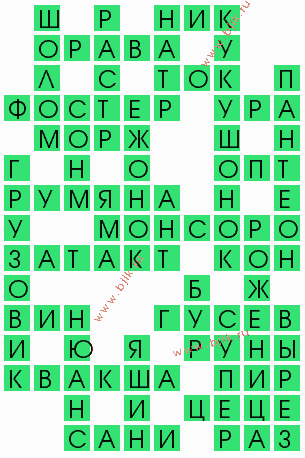 сканворд 4873